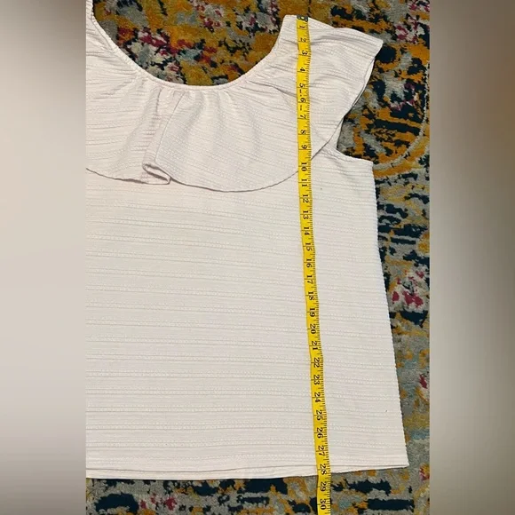 Style & Co Ruffle Off the Shoulder Top 🥳 - Picture 4 of 9